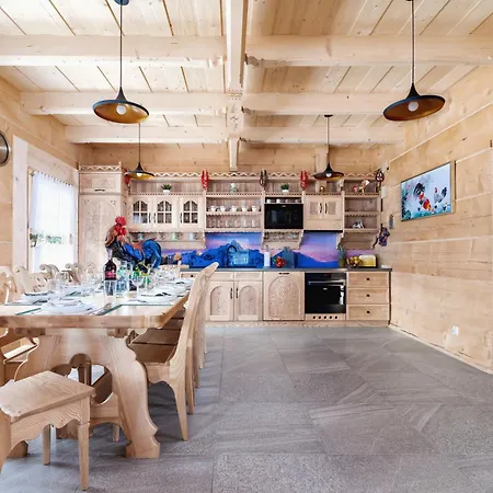 度假居 Zasypane Premium House & Sauna In By Renters Prestige *